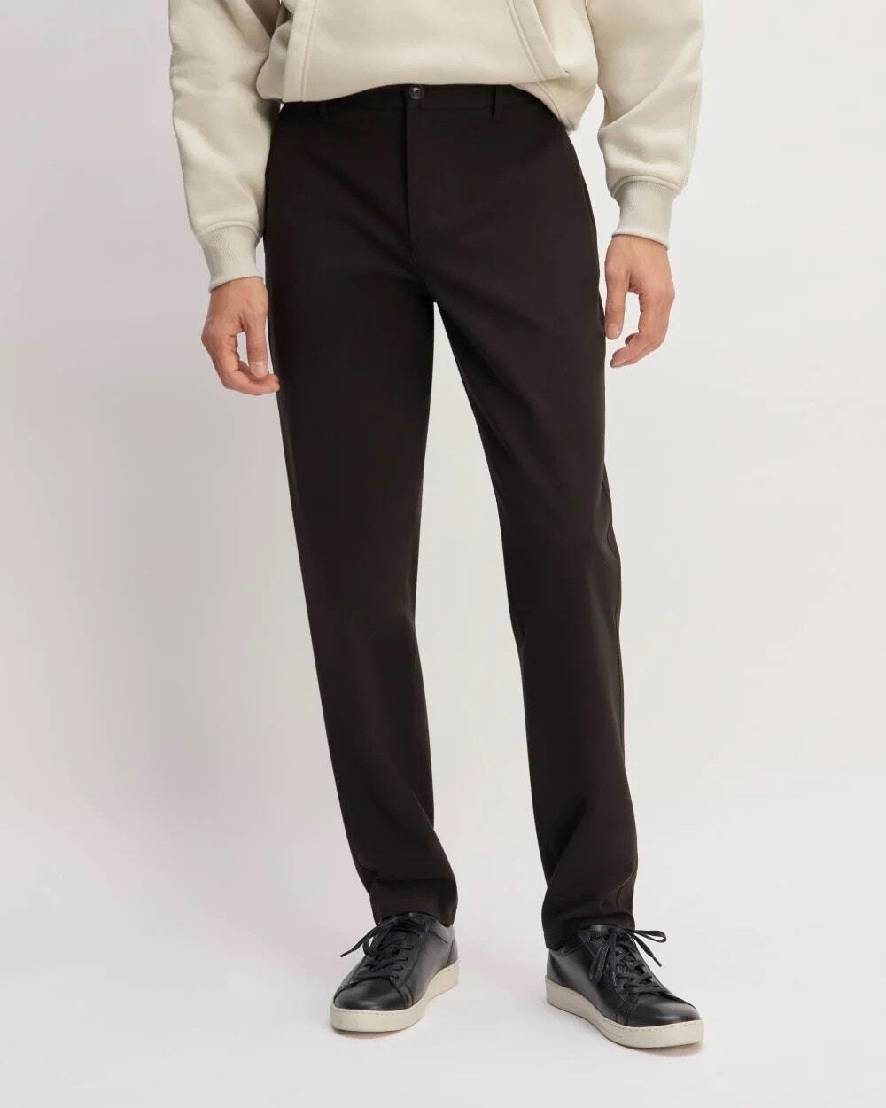 Everlane Men's The Straight Fit Performance Chino Black Size 38x32 NWT